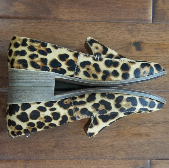 MADEWELL The "Frances" Loafer in Leopard Calf Hair - Size 7.5 - Picture 2 of 12